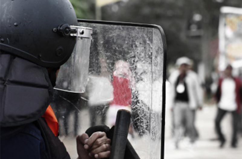 Non Lethal Force and the National Guard