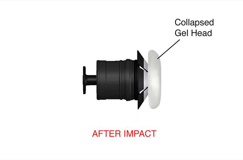 The BIP’s design makes it the most effective & safest less lethal round